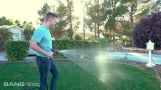 Trickery - Aften Opal Got Her Tight Pussy Fucked While Looking For A Mall