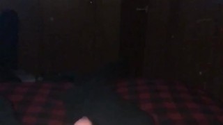 Gay bitch jerking off 