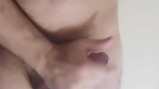 Guy MOANS Slaps His Ass & can't hold CUM: Dirty Talk Chubby and Hairy