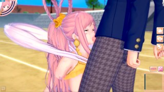 【エロゲーコイカツ！】ワンピース しらほし3DCG巨乳アニメ動画[Hentai Game Koikatsu! ONE PIECE Shirahoshi(Anime 3DCG Video)]
