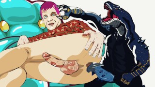 Emo gets fucked by monster cock