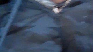 Young military man masturbates and shows ass