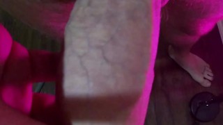 watch my soft cock get hard and GIANT