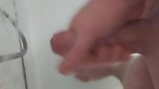 Wixxen in der Dusche