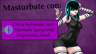 JOI hentai con Lucy. Sexo en la primera cita.
