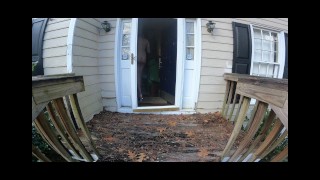 Huge fake tits crossdresser trying on lots of lingerie