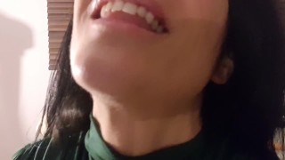 JOI.Creampie. Toda tu leche en mi boca.