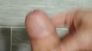 British Teen Boy Shoots Cum All Over The Floor