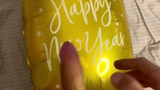 New Year's cumshot masturbation!