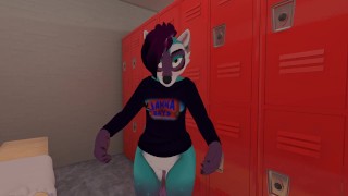 Sexy Wiggle in the Locker Room