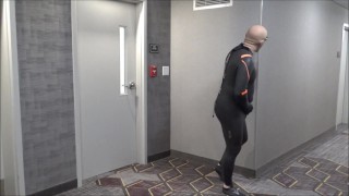 Silicone masked orca training for covert operation in hotel hall