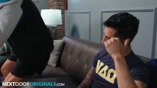 NextDoorStudios - Sexy Frat Boy Kian Kane Allows Study Buddy To Use His Holes