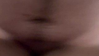 Thick dick playing with a tight pussy.