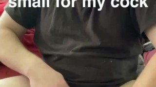 Trying on cockrings and rating them 