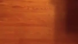 Front To Back, This Huge Cumshot Drenched The Hard Wood Floor!