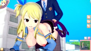 【エロゲーコイカツ！】フェアリーテイル ルーシィ3DCG巨乳アニメ動画[Hentai Game Koikatsu! FAIRY TAIL Lucy(Anime 3DCG Video)]