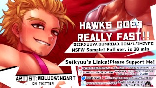 My Hero Academia HAWKS GOES REALLY FAST!!! - Female Pronouns art:bludwingart