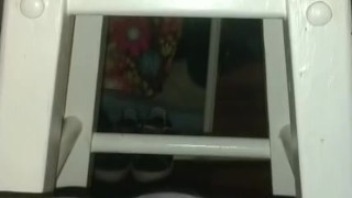 Wife Rides Dildo in Front of Husband