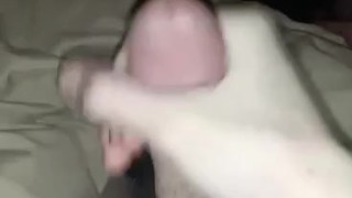 Hear me breathe heavy while I bust heavy. So much cum out of my pretty cock