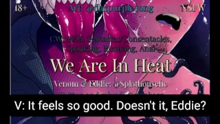 Venom Fucks Eddie Brock [Captioned/ Subtitled]