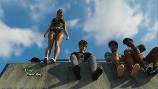 Welcome To Free Will: Hot Skateboard Latina Girl-Ep35