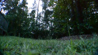 Riding giant rubber cock in my ass Short old video