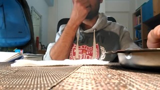 Smoking and spitting