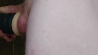 Fucking my flesh lite in my friends shower