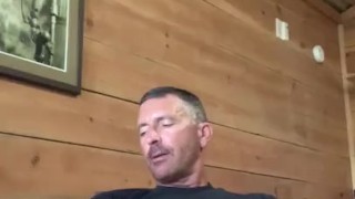 Daddy eats his own cum.