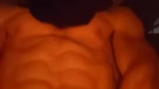 Humping pillow and showing my dick