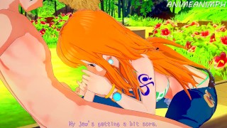 ONE PIECE NAMI AND LUFFY HENTAI