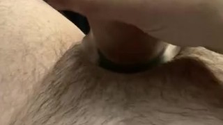 Stack house jerks with cock sleeve