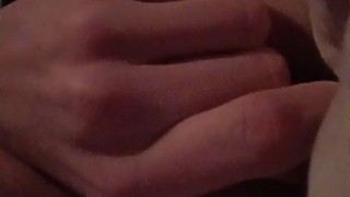 No lube so daddy goes in dry only using spit from his pretty mouth