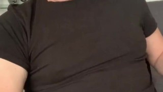 "Fuck! I'm gonna cum..." I test this new lube and record it for you Intense orgasm!