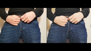 horny hacker takes over your VR porn stream and tells, while masturbating how he suck and fuck you