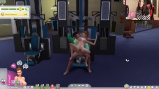 The Sims 4 - Lana Rhoads fa sesso in palestra