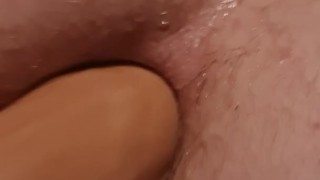 first time me friend gape my tight hole and made me cum