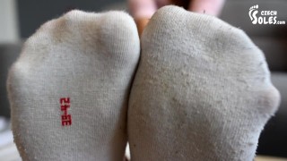 Wanna buy my smelly socks on CzechSoles? (worn socks, POV socks, smelly socks, foot smelling, feet)