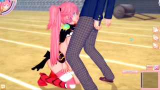 【エロゲーコイカツ！】転スラ ミリム3DCG巨乳アニメ動画[Hentai Game Koikatsu! tensura Milim(Tensei shitara slime datta ken)]