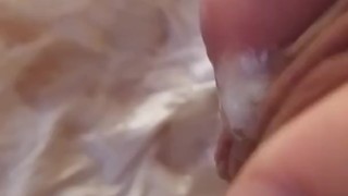 I CUM SO FAST! CUMSHOT CLOSEUP SOLO MASTURBATION