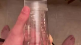 Fleshlight jerk off very quick