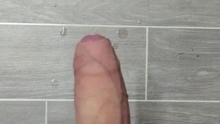 British Teen Shoots A Massive Load After Edging All Day