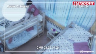 HORNYHOSTEL - Big Tits Brunette Stacy Bloom Needs A Big Dick For Her Vlog Full Scene