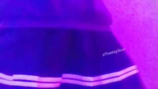 Cute Femboy in Skirt