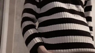 Another cum on table