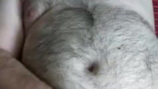 Young gay bear pup jerking off