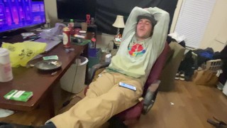 Gay footboy tease part 1