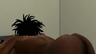 -Sims 4- Straight Sim Eats Ass Like It's Pussy. Teaser. - No Sound-