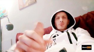 Horny Hoodie handjob