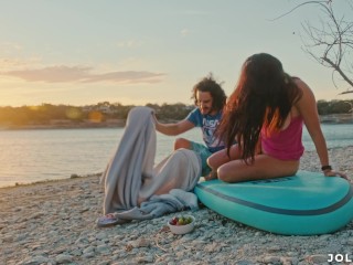 Nuestra manera de disfrutar un atardecer en Texas es un poco distinta